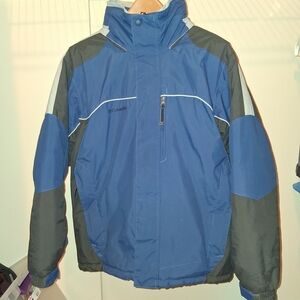 Columbia Black and Blue Ski Jacket